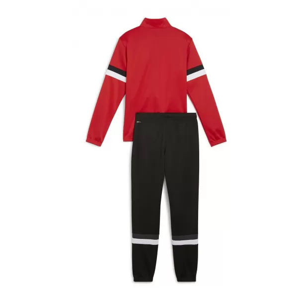  Otroški komplet PUMA TEAMRISE TRACKSUIT JR 658655_01 PUMA RDEČA/PUMA ČRNA 