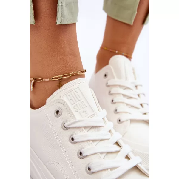  Ženske superge BIG STAR LL274968 WHITE Big Star Shoes 
