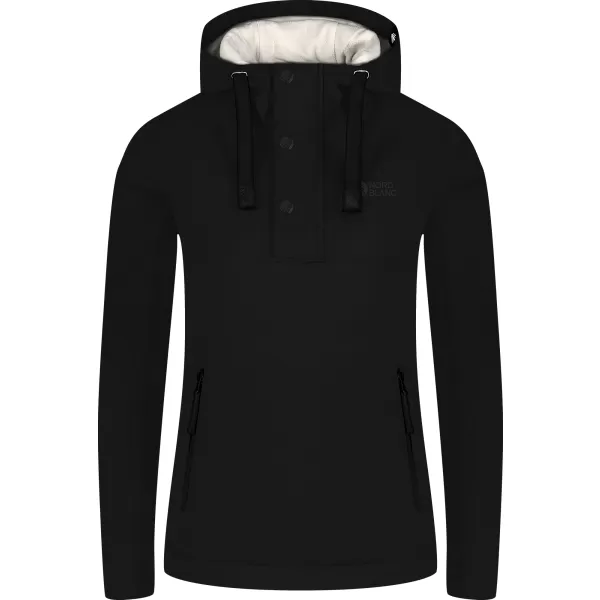  Ženska softshell jakna NORDBLANC SHOAL NBSSL8341 ČRNA 