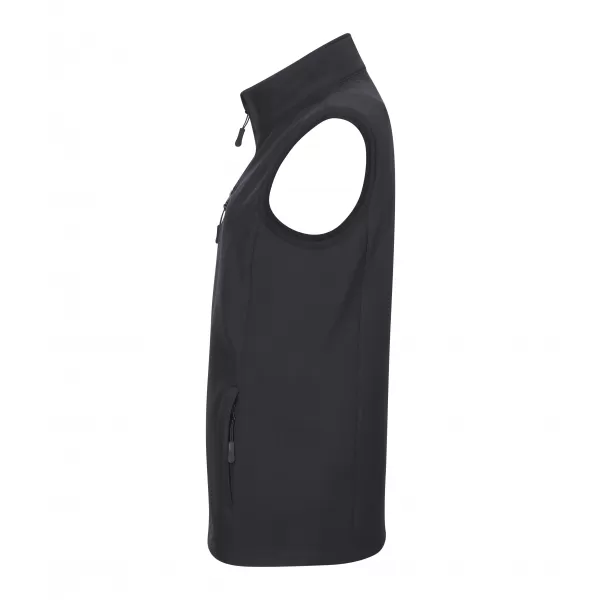  Ženski softshell telovnik ALTISPORT NoPrint NP/ALW965 EBENOVINASTO SIVA 