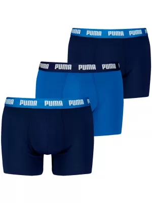 Moške boksarice PUMA MEN EVERYDAY BOXER 3P 938327-04 MODRA KOMBINACIJA