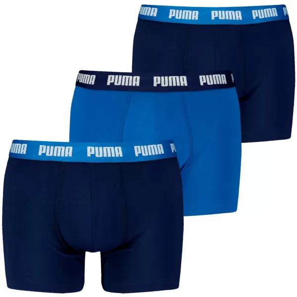  Moške boksarice PUMA MEN EVERYDAY BOXER 3P 938327-04 MODRA KOMBINACIJA 