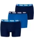 Moške boksarice PUMA MEN EVERYDAY BOXER 3P 938327-04 MODRA KOMBINACIJA