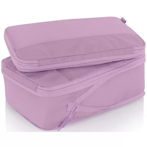  Kovček HEYS Ecotex Compression Packing Cube 4 Pc Set LILA CVET 