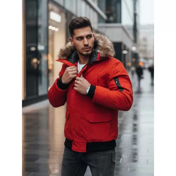  Moška jakna DSTREET TX2875 RDEČA 