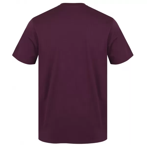  Moška majica s kratkimi rokavi HUSKY TEE SQUARE M VIJOLIČNA 
