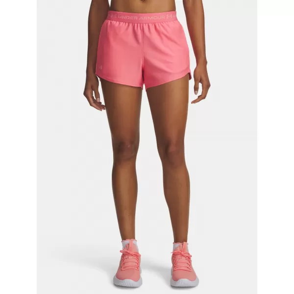  Ženske kratke hlače UNDER ARMOUR TECH PLAY UP SHORTS 1389882-600 ROZA 