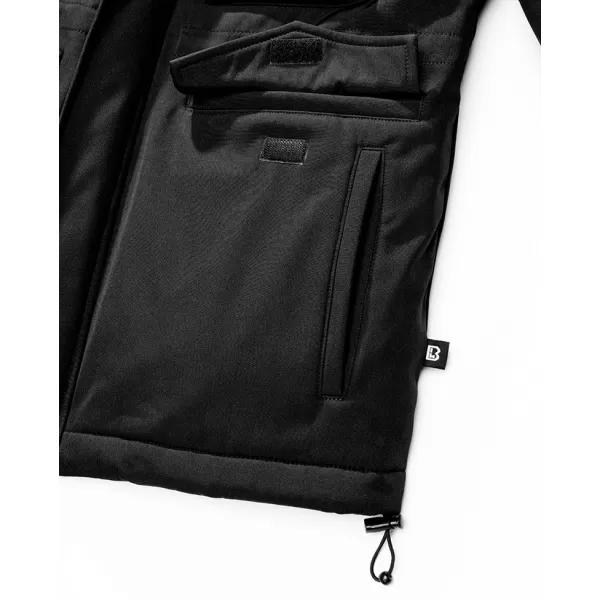  Moška softshell jakna BRANDIT 3208 ČRNA 