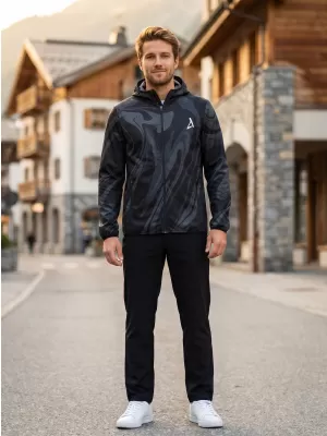 Moška vrhunska softshell jakna ALTISPORT VOJ/ALM072JACK01 ČRNA