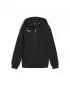 Otroški pulover PUMA TEAMGOAL CASUALS HOODED JKT 658596_03 PUMA ČRNA/PUMA BELA