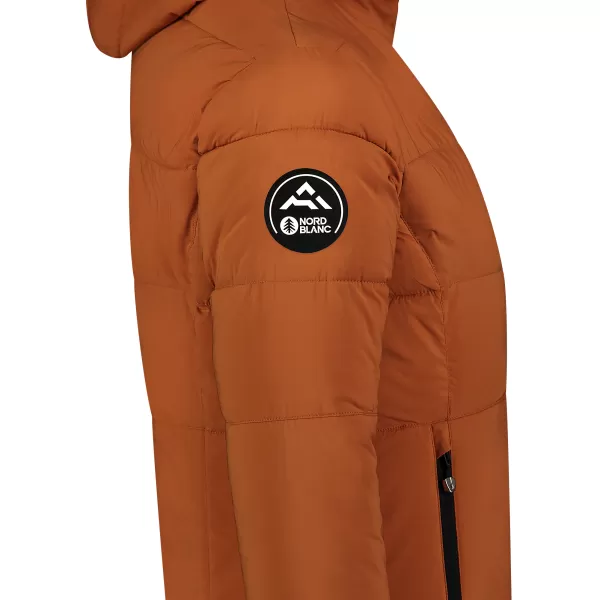  Ženska zimska jakna NORDBLANC KNOLL NBWJL8272 RJAVA 