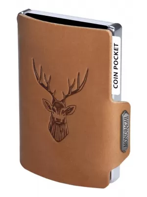 Denarnica MONDRAGHI Silhouette Classic Deer KARAMELA