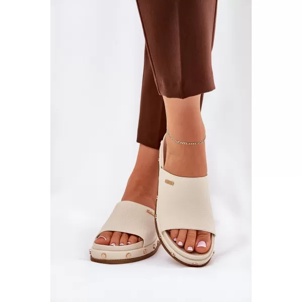  Ženski čevlji BIG STAR NN274A746 BEIGE Big Star Shoes 