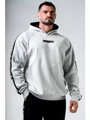 Pulover s kapuco HERO 300 SVETLO SIV Nebbia