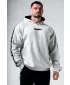 Pulover s kapuco HERO 300 SVETLO SIV Nebbia