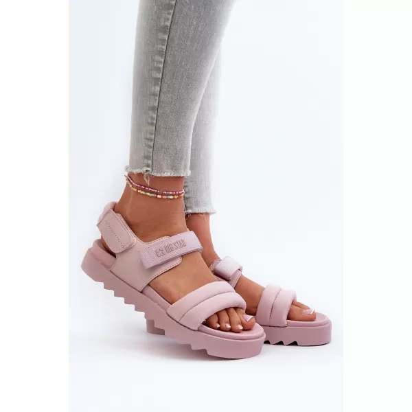  Ženski čevlji BIG STAR NN274753 PINK Big Star Shoes 