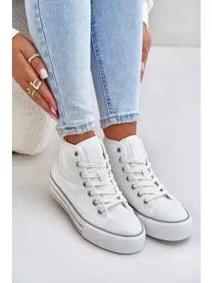 Ženske superge BIG STAR OO274A473 WHITE Big Star Shoes