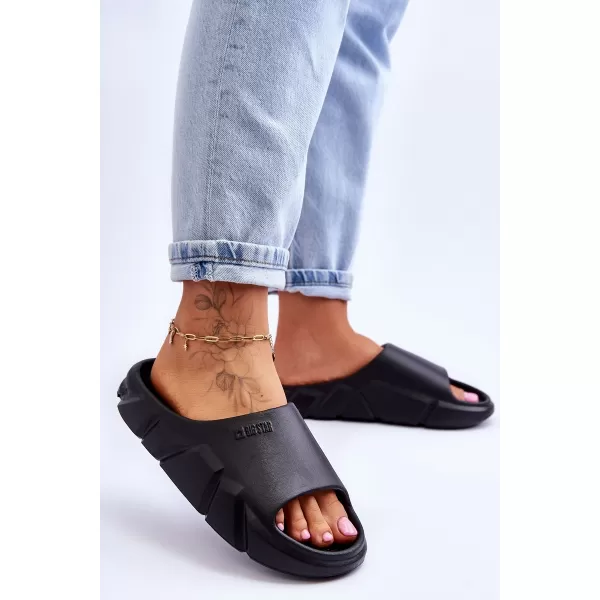  Ženski natikači BIG STAR LL274594 BLACK Big Star Shoes 