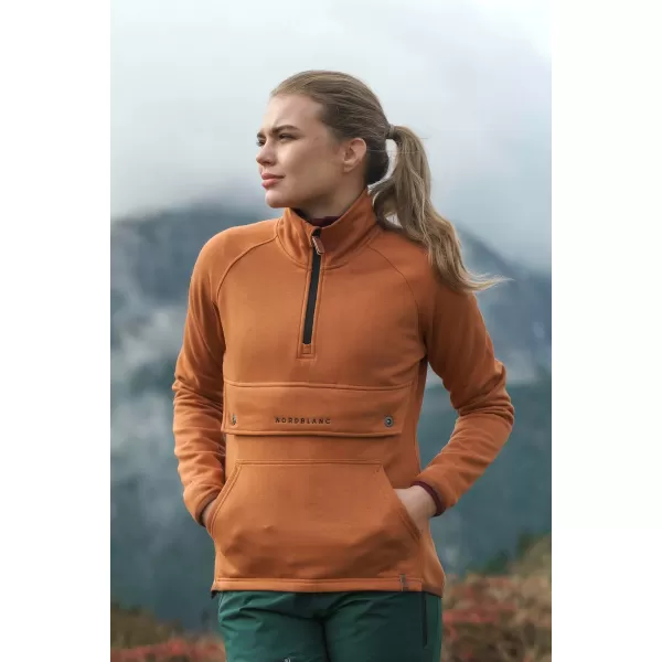  Ženski pulover NORDBLANC INEFFABLE NBSLS8226 RJAVA 