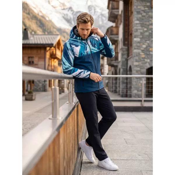  Moška vrhunska softshell jakna ALTISPORT VOJ/ALM039JACK01 MORNARSKO MODRA 