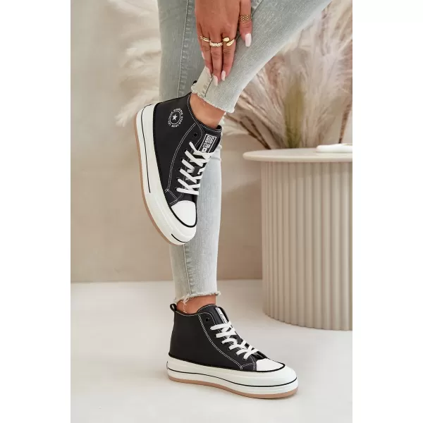  Ženske superge BIG STAR OO274062 BLACK Big Star Shoes 