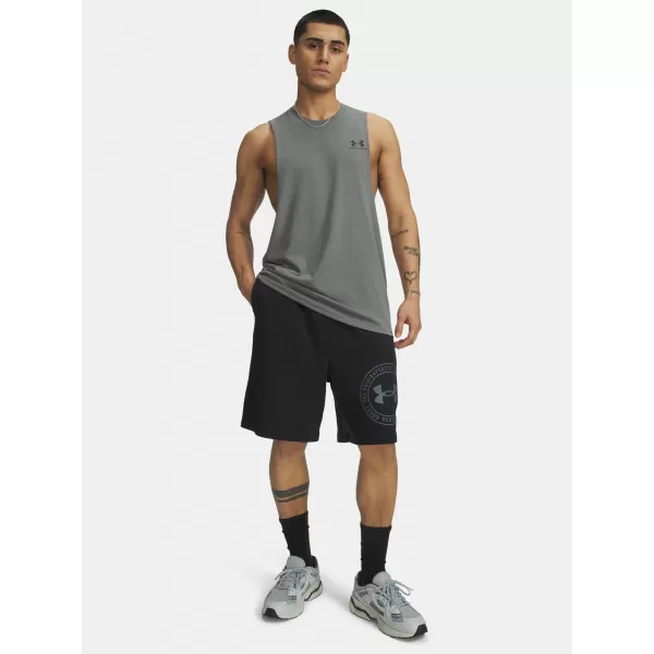  Moške kratke hlače UNDER ARMOUR RIVAL LW GRAPHIC SHORTS 6014689-001 ČRNA 