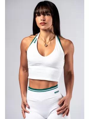 Majica s povodcem CLUB DOR 640 WHITE Nebbia