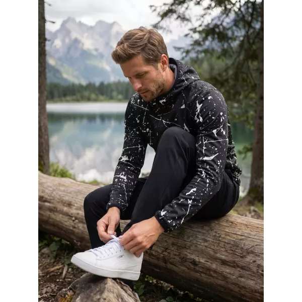  Moška vrhunska softshell jakna ALTISPORT VOJ/ALM034JACK01 ČRNA 