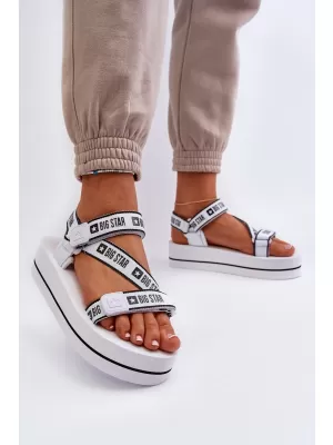 Ženski čevlji BIG STAR NN274A526 WHITE Big Star Shoes
