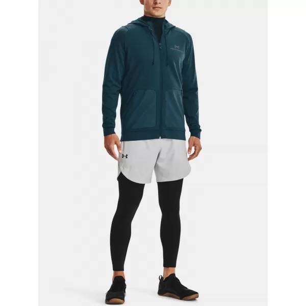 Moški pulover UNDER ARMOUR RUSH ALL PURPOSE FZ HD MODRA 