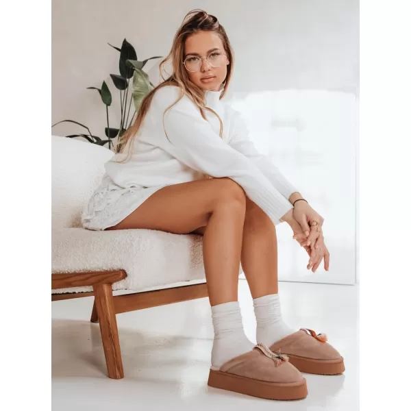  Ženski čevlji DSTREET ZY1302 KAKI 