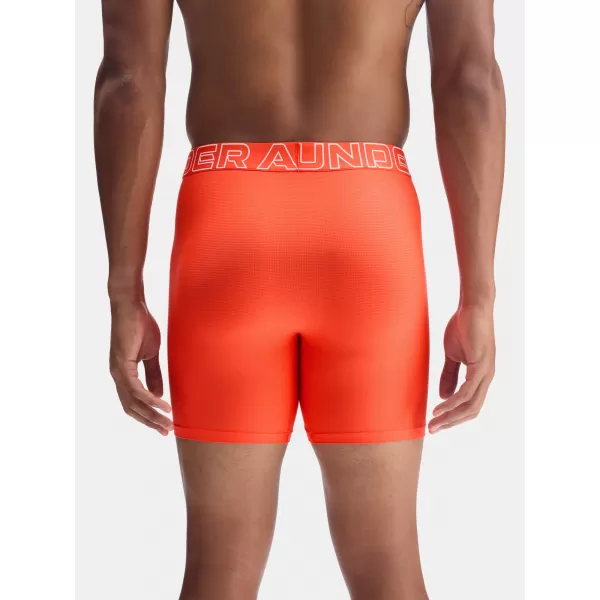  Moške boksarice UNDER ARMOUR UA PERFORMANCE TECH MESH - SOLID 6IN - 1383884-690 RDEČA 