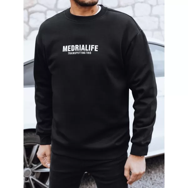  Moški pulover DSTREET BX5922 ČRNA 