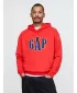 Moški pulover GAP LOGO PULLOVER HOODIE 744728-02 PARADIŽNIKOVA OMAKA