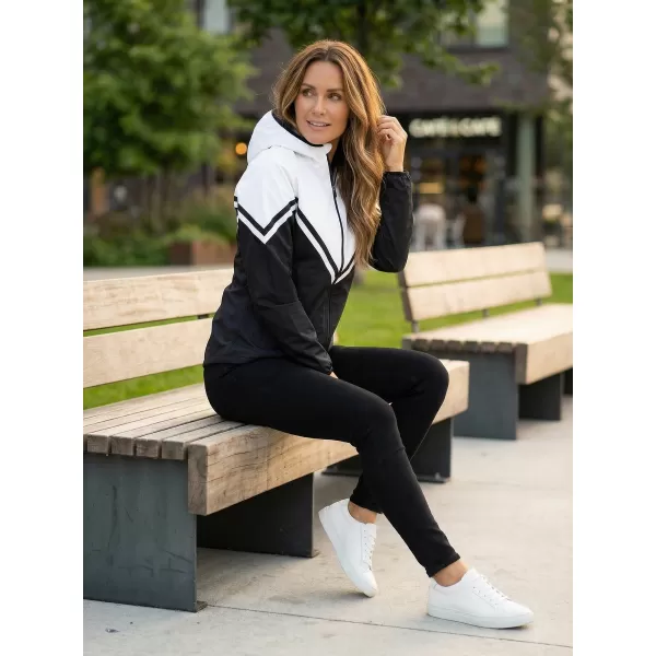  Ženska vrhunska softshell jakna ALTISPORT VOJ/ALW101JACK01 ČRNO-BELO 