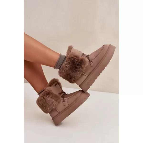  Ženski čevlji BIG STAR SS274114 BEIGE Big Star Shoes 