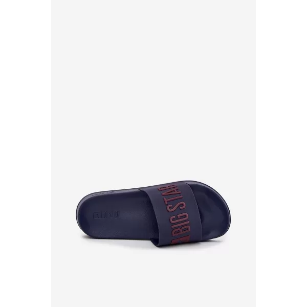  Moški natikači BIG STAR SS174361 BLUE Big Star Shoes 