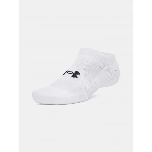 Nogavice UNDER ARMOUR PERFORMANCE COTTON 3PK NS 6009683-100 BELA 