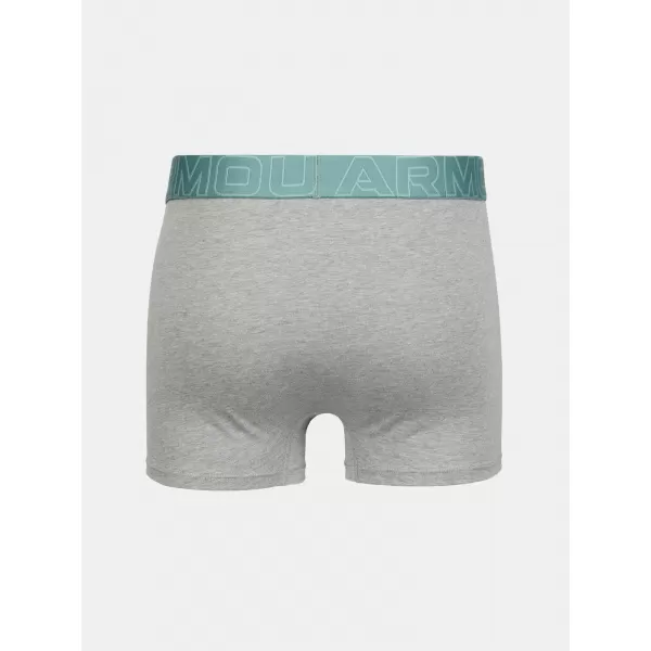  Moške boksarice UNDER ARMOUR M UA PERF COTTON 3IN - 3PK JASPIS MODRA 