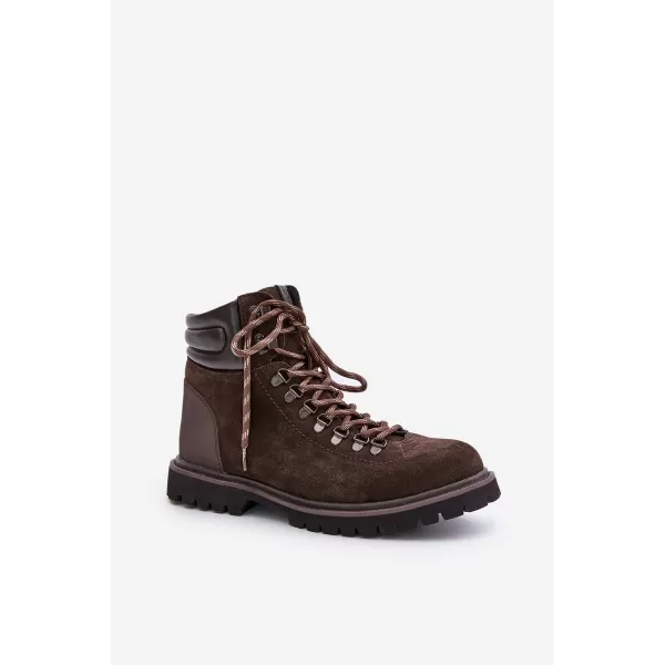  Moški čevlji BIG STAR OO174644 BROWN/BEIGE Big Star Shoes 