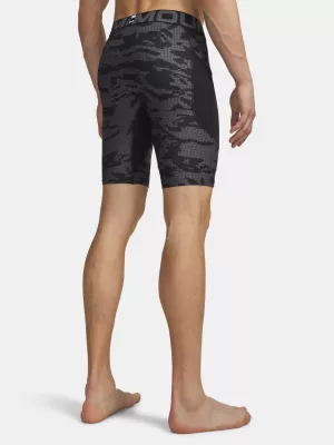 Moške kratke hlače UNDER ARMOUR HG PRINTED LNG SHORT 6009658-001 ČRNA