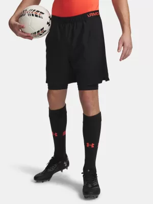 Moške kratke hlače UNDER ARMOUR VANISH WOVEN 2IN1 STS 1373764-008 ČRNA
