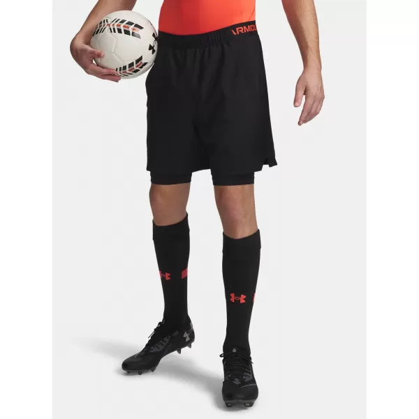  Moške kratke hlače UNDER ARMOUR VANISH WOVEN 2IN1 STS 1373764-008 ČRNA 
