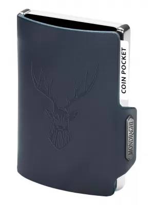 Denarnica MONDRAGHI Silhouette Classic Deer MODRA