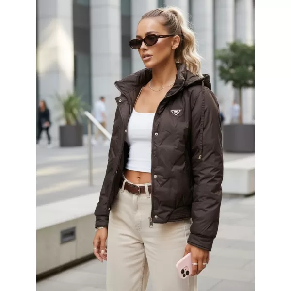  Ženska jakna DSTREET TY5669 RJAVA 