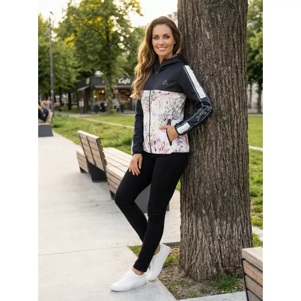  Ženska vrhunska softshell jakna ALTISPORT VOJ/ALW008JACK01 ČRNA 