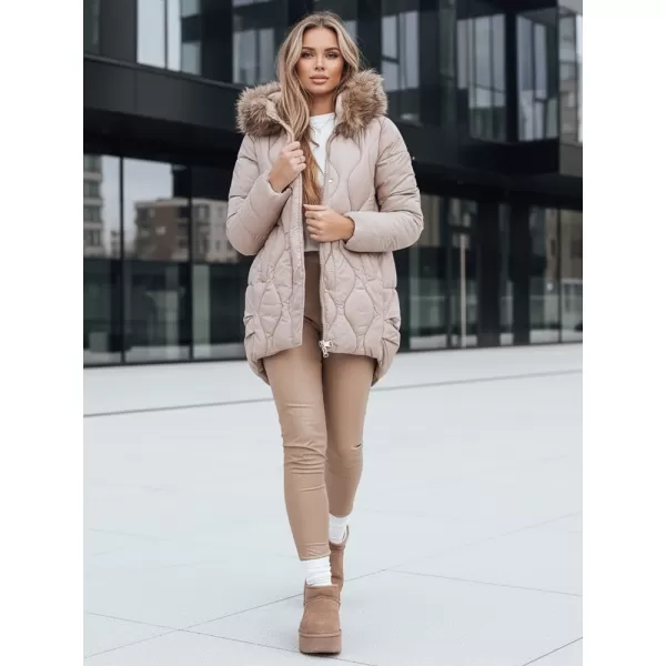  Ženska jakna DSTREET TY5494 BEŽ 