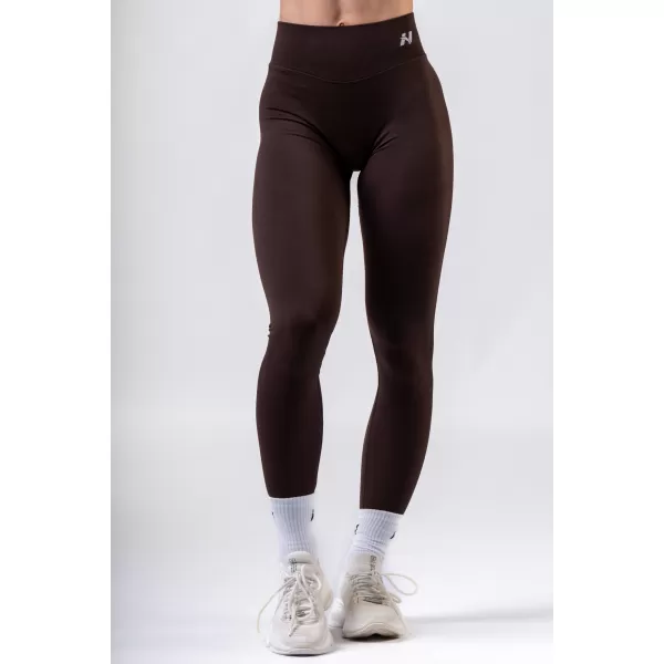  Push-up pajkice z visokim pasom POWER 888 TEMNO RJAVE Nebbia 