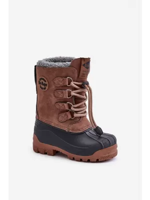 Otroški snežaki LEE COOPER LCJ-24-44-2842K RJAVA