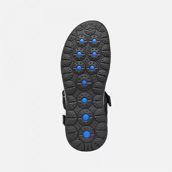  Moški sandali GEOX SPHERICA EC5 G014391 ČRNA 